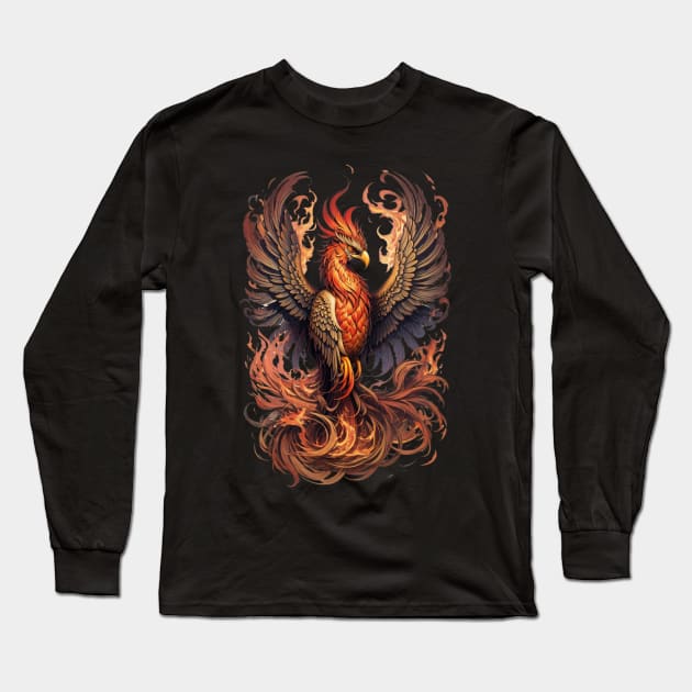 Phoenix Long Sleeve T-Shirt by Trip Tank